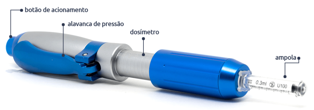Smart Press GR - Caneta Pressurizada Mesoterapia