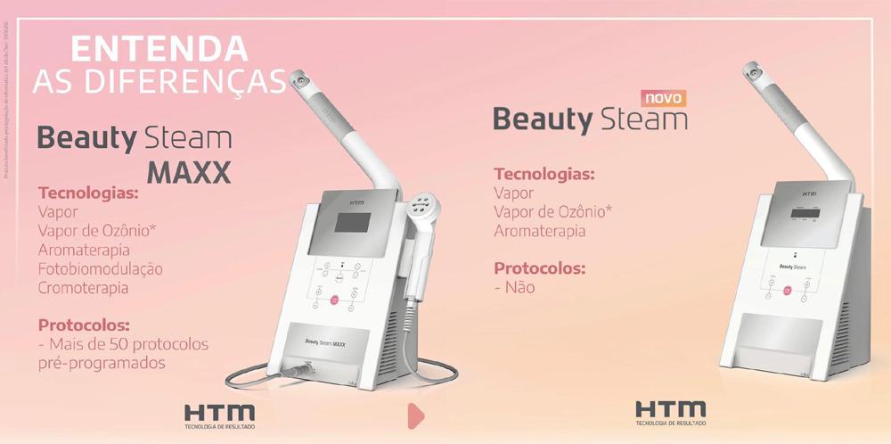 Beauty Steam Maxx - Vapor de Ozônio / Cromoterapia